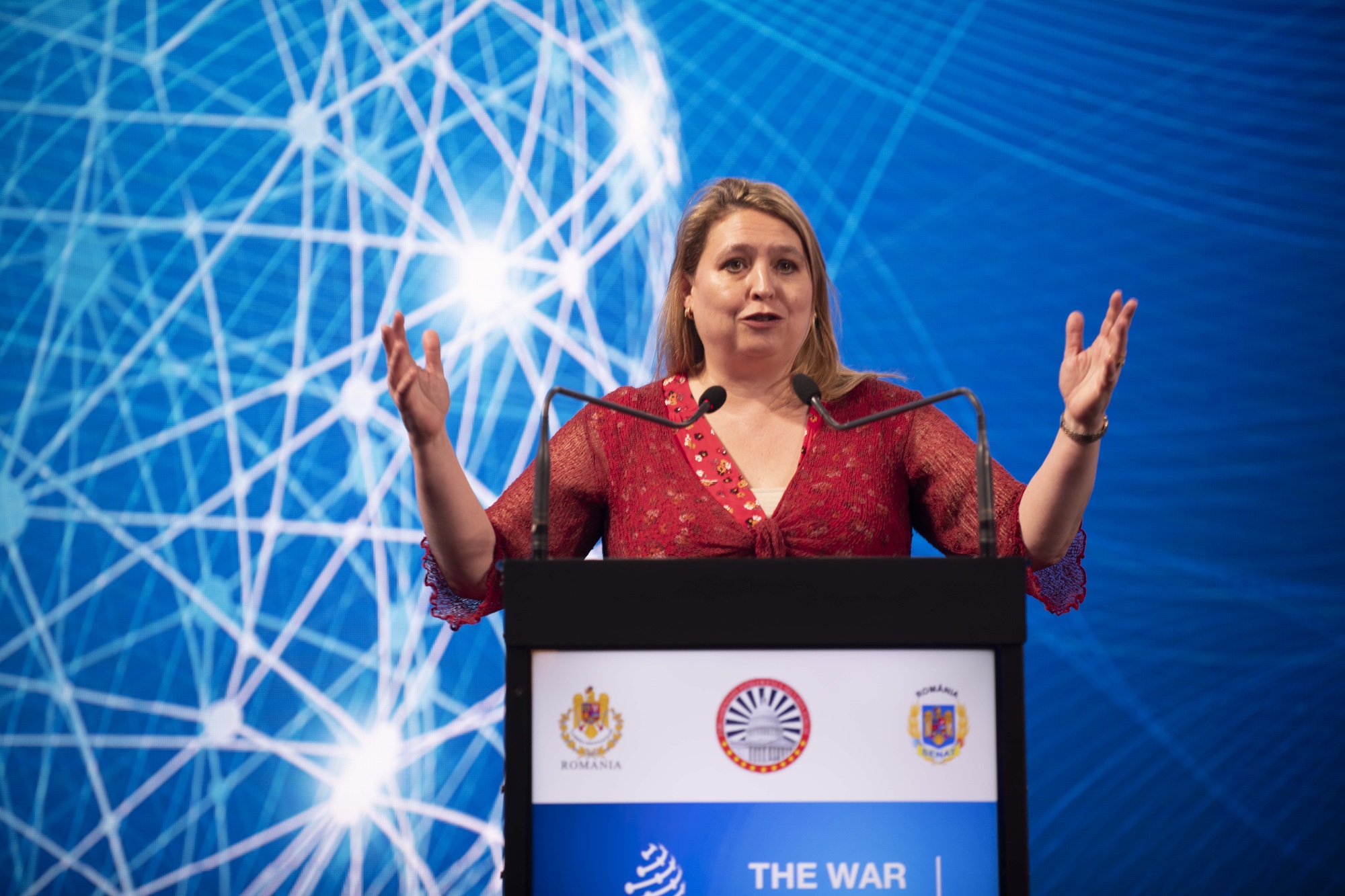 Romanian Parliament: MP Karen Bradley (UK)